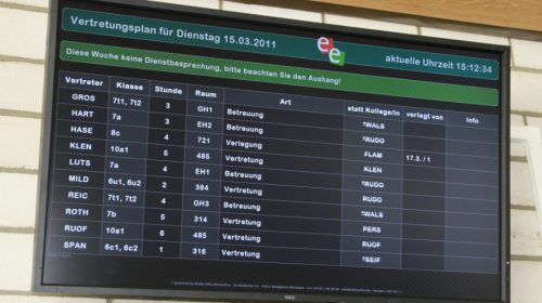 Digitaler-Vertretungsplan