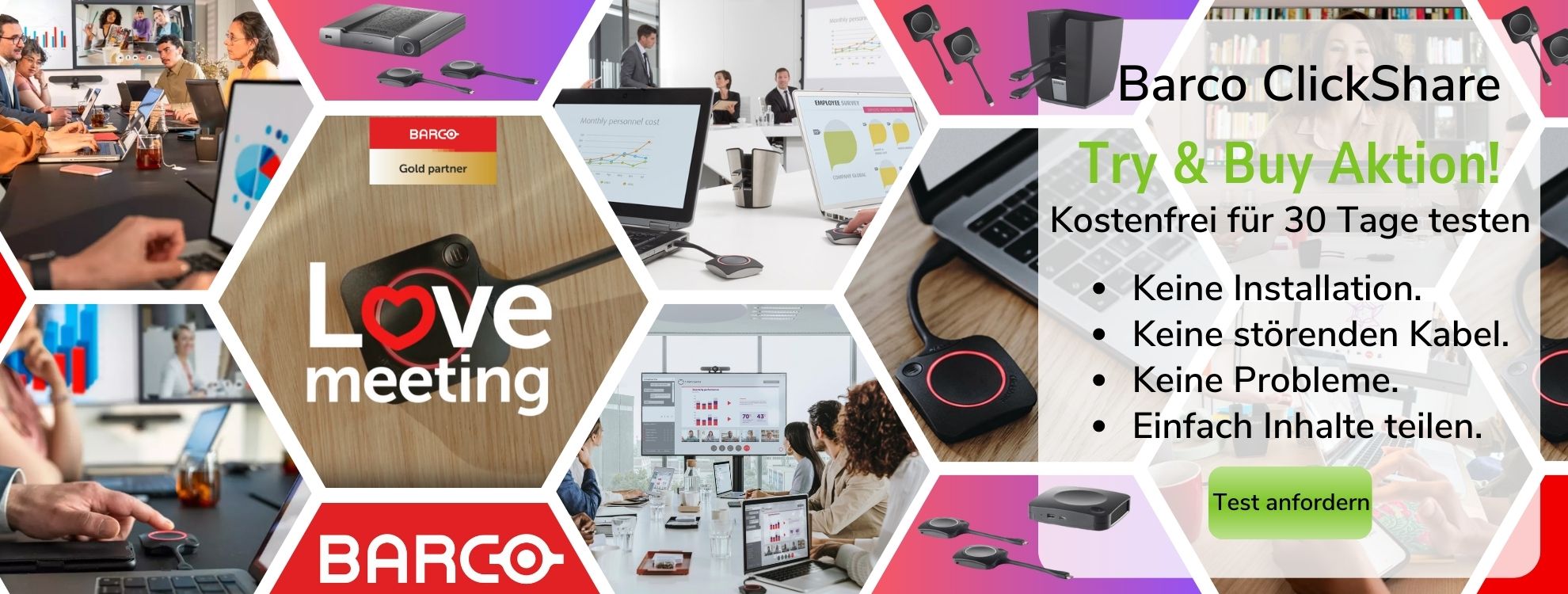 Barco ClickShare Love Meeting