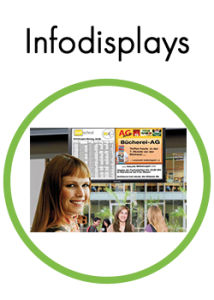 Schul Infodisplays