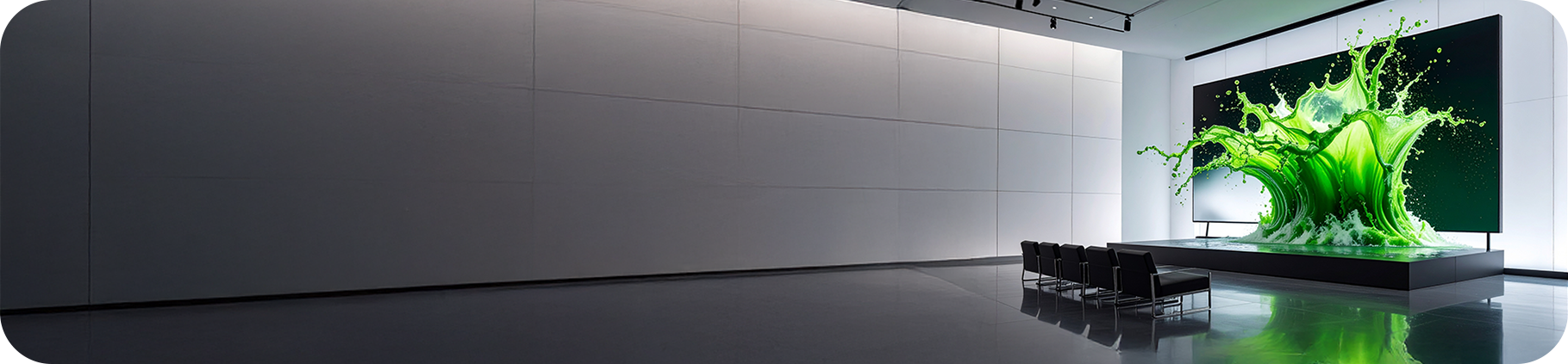 LED Wall Hero Element projektor.at