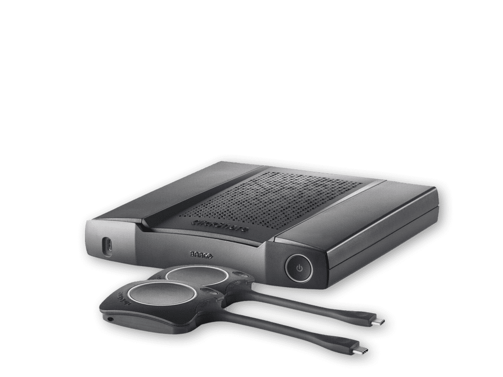 Barco ClickShare CX 50 Serie mit zwei buttons