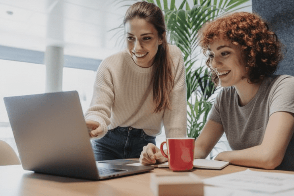 Lehrer buchen Online Beratungsgespräch für digitale Schultafeln bei projektor.at