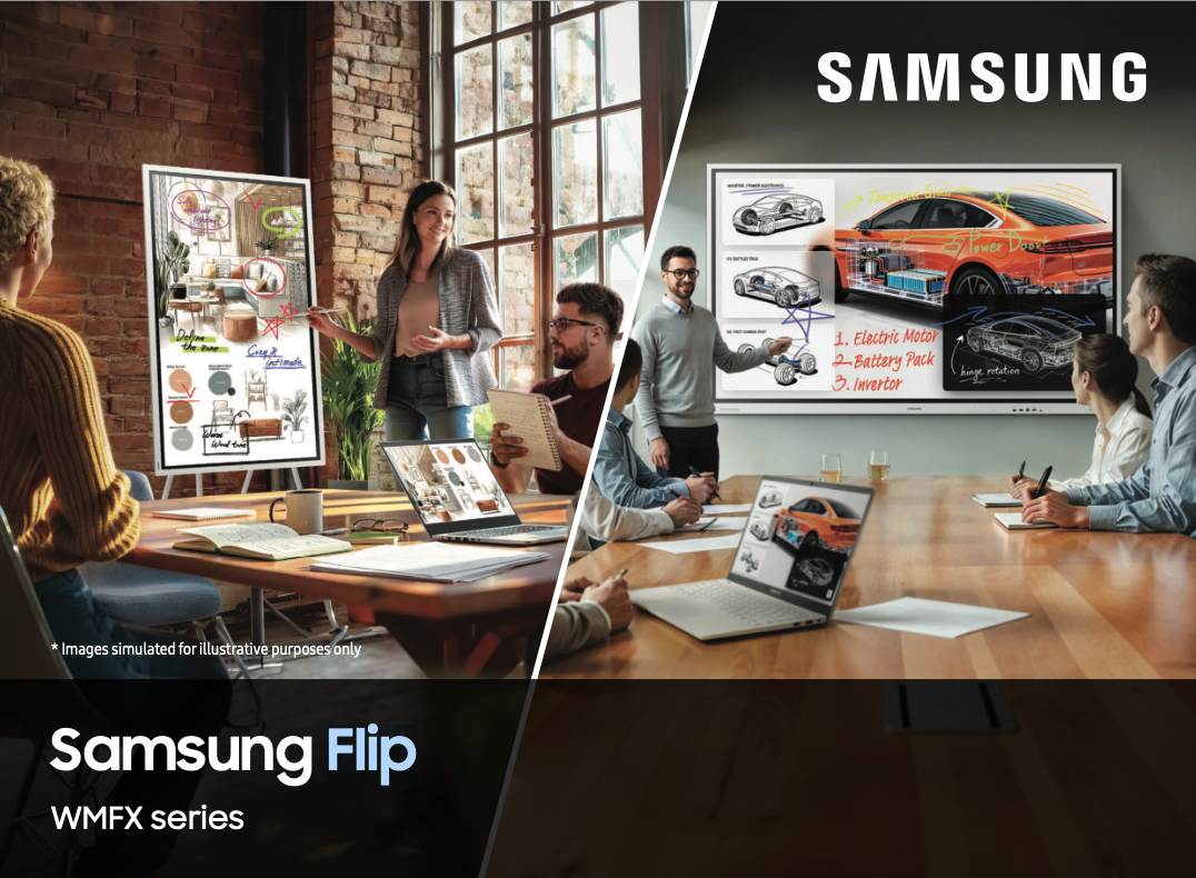 Das neue Samsung Flip Pro 2026: WMFX Serie