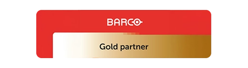 projektor.at ist zertifizierter Barco Gold Partner