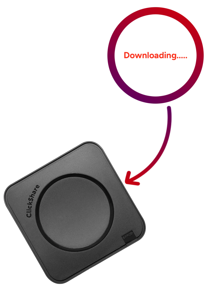 Barco ClickShare Software Update Anleitung