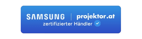 projektor.at ist zertifizierter SAMSUNG Händler