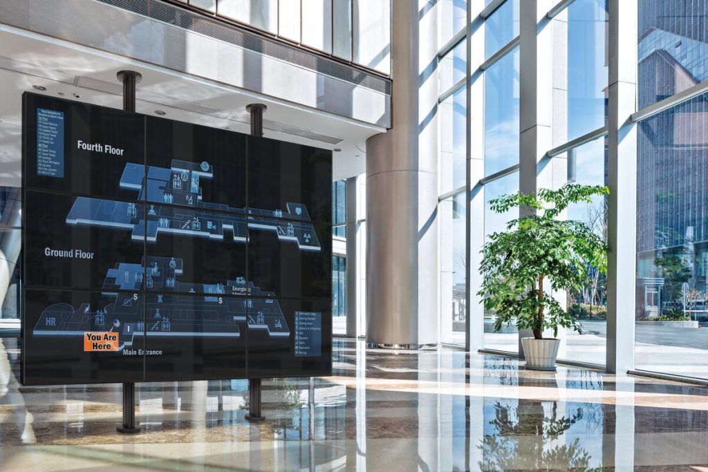 LED Wall mit Vogels LED Halterung Ständer