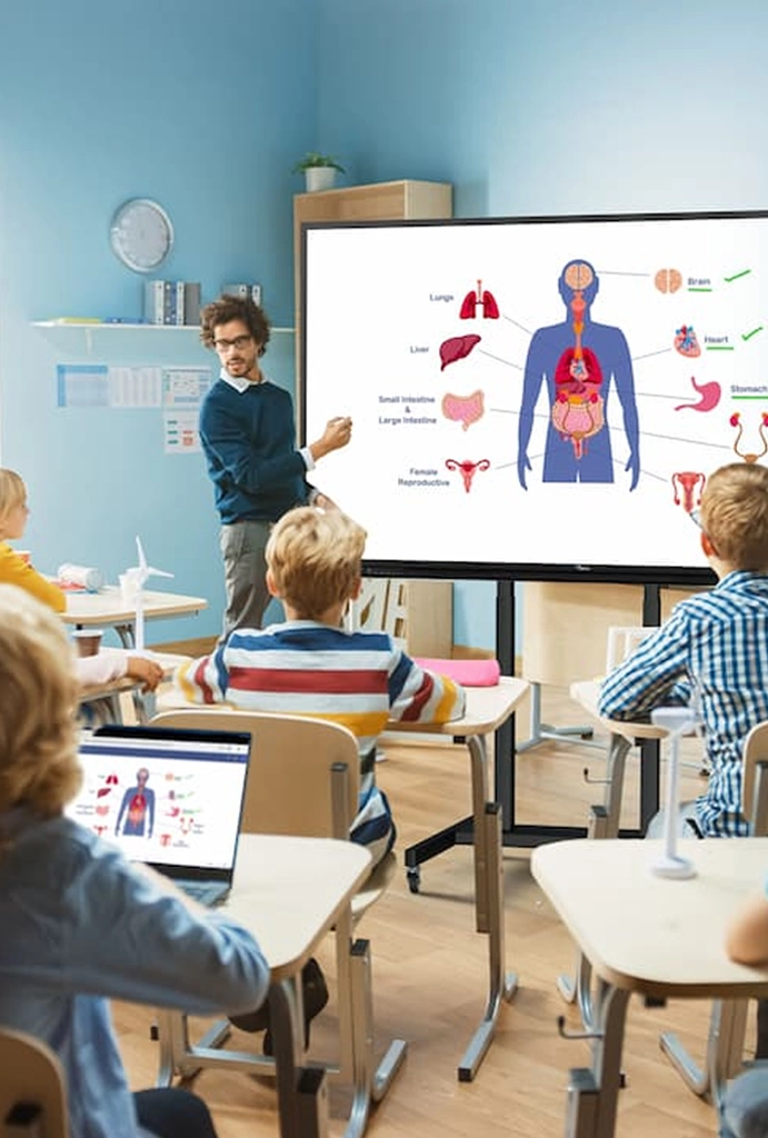 Digitale Schultafeln und interaktive Whiteboards für Schulen bei projektor.at